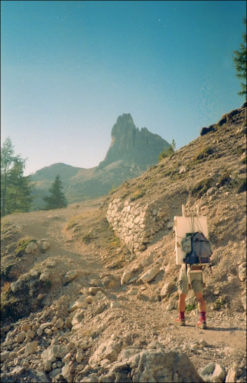 Luisa Rota Sperti - Camminarte at the Monte Pelmo