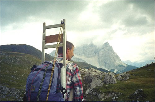 Luisa Rota Sperti - Camminarte at the Monte Pelmo